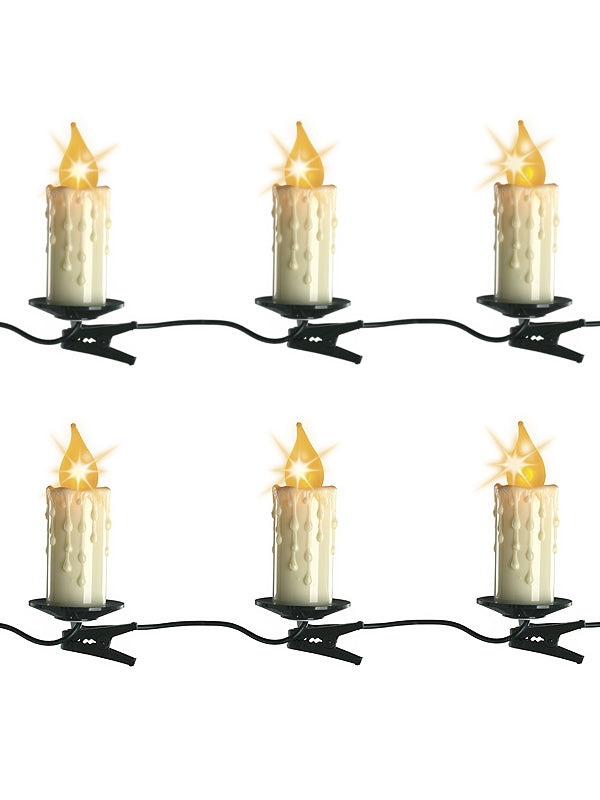 30 Jumbo Candle Lights With Clip