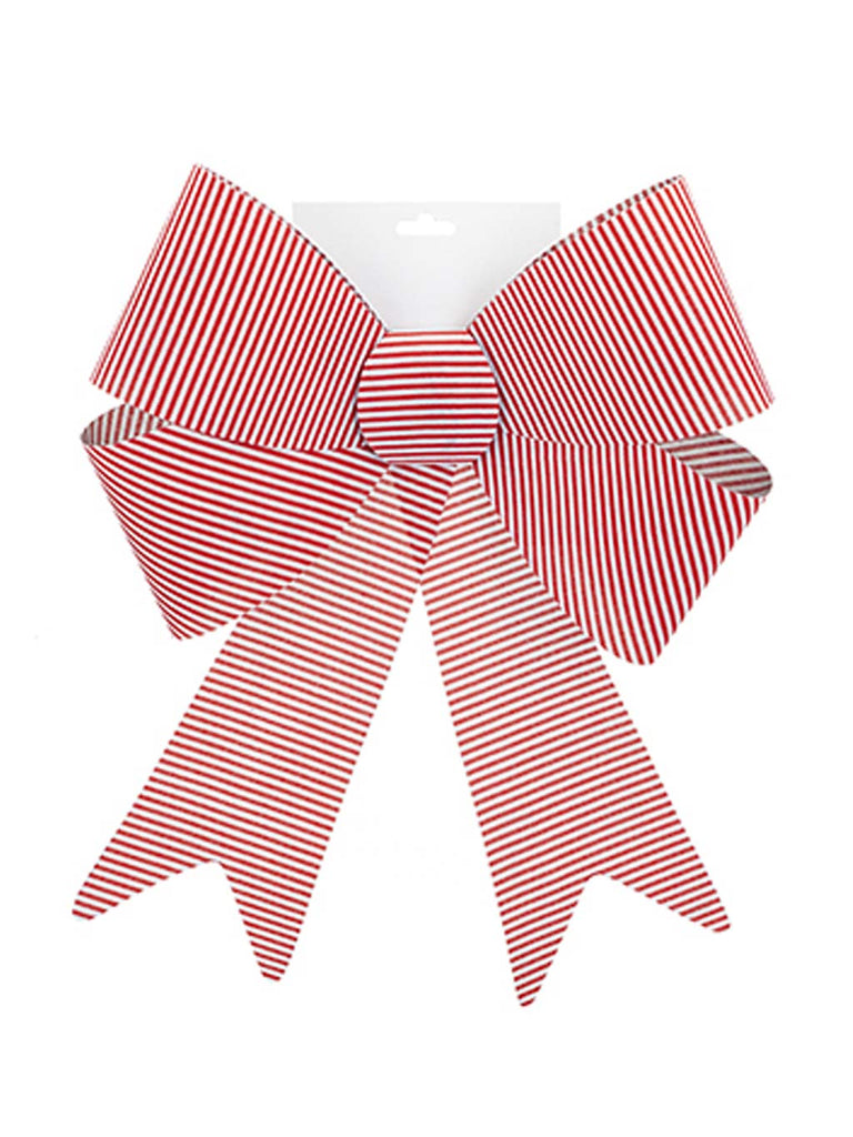 Candy Stripe Bow - Large