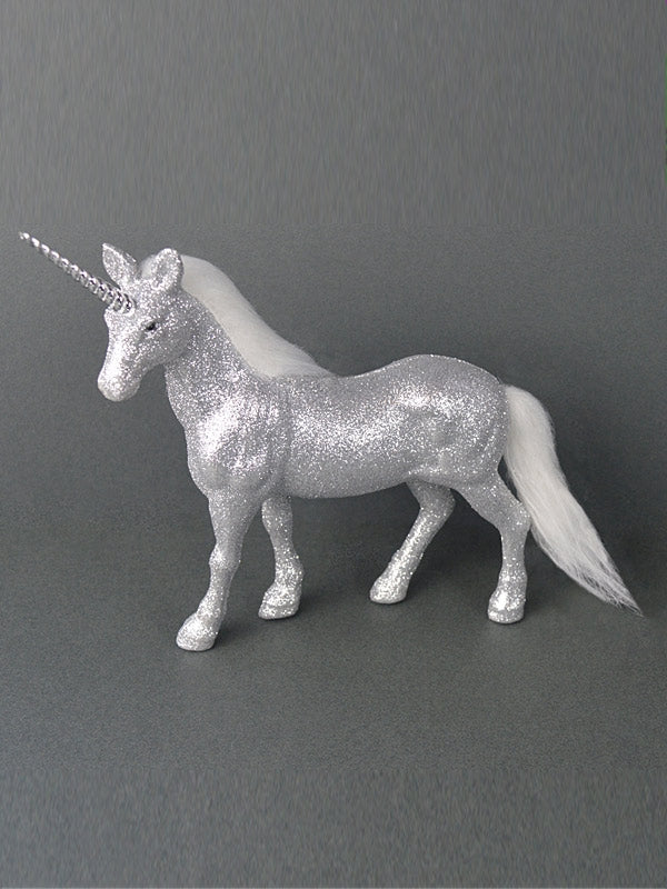 18cm Unicorn Silver