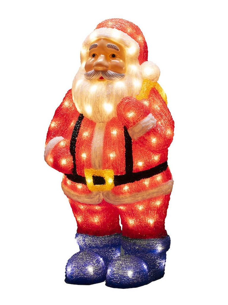 55cm Acrylic Santa with 104 LEDs