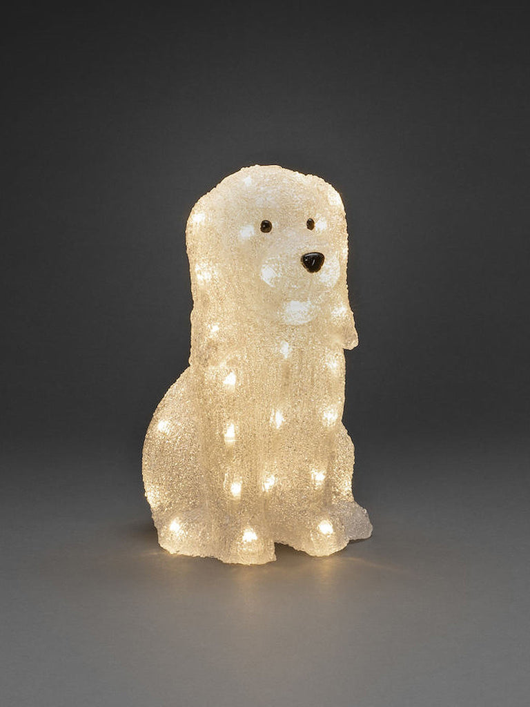 31cm LED Acrylic Dog
