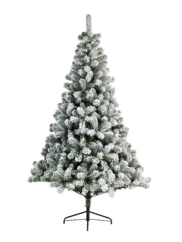 Everlands 2.1m (7ft) Snowy Imperial Pine Christmas Tree