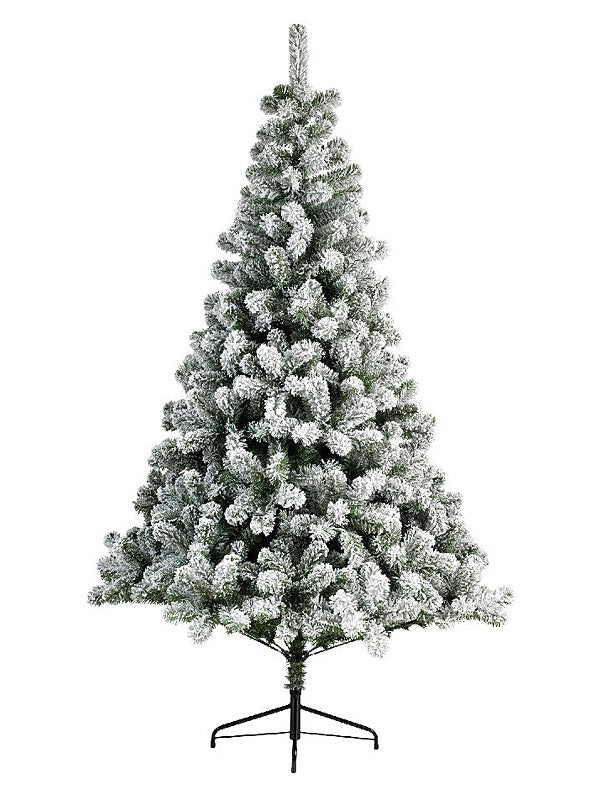 Everlands 2.4m (8ft) Snowy Imperial Pine Christmas Tree