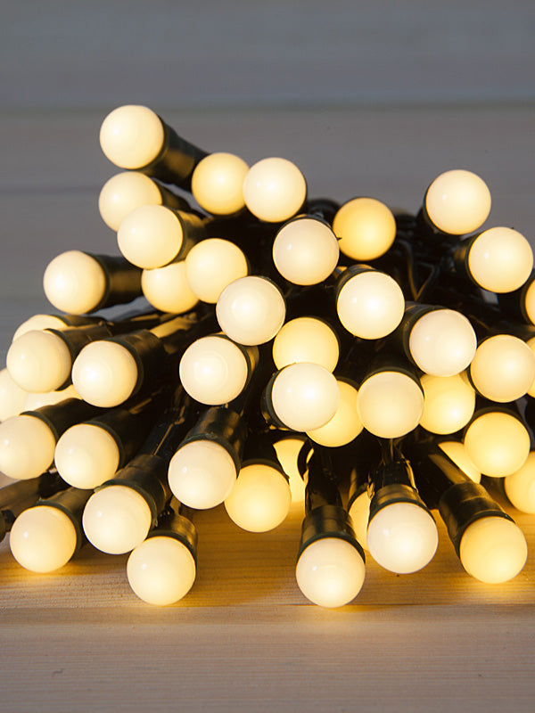 50 LED Battery Operated Berry Lights - Warm White 