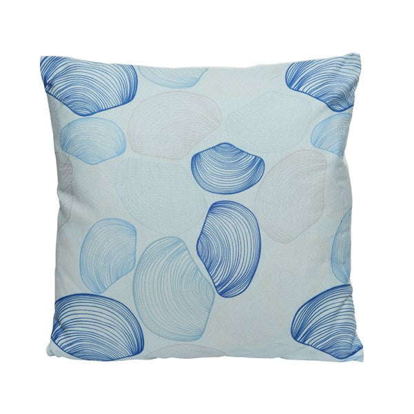 Blue Seashell Cushion