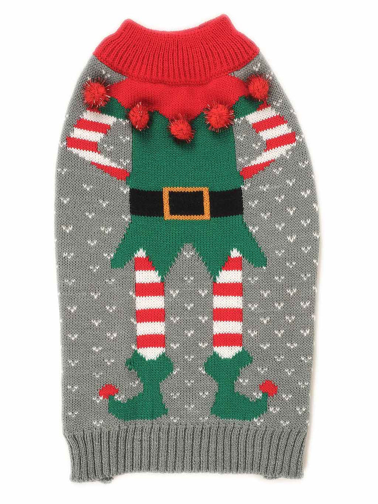 Elf shop dog jumper