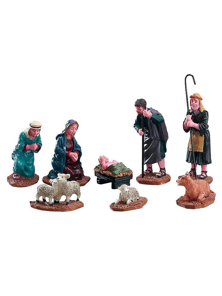 Nativity Figurines, Set of 8
