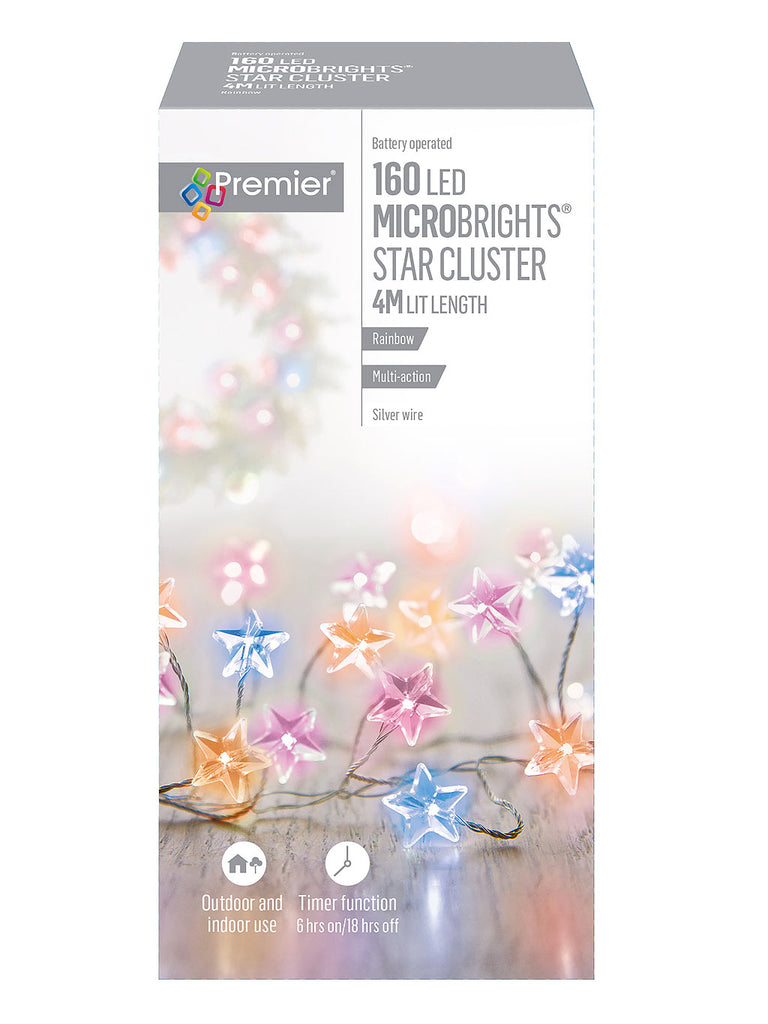 160 Multi-Action Microbright STAR Clusters with Timer - Rainbow