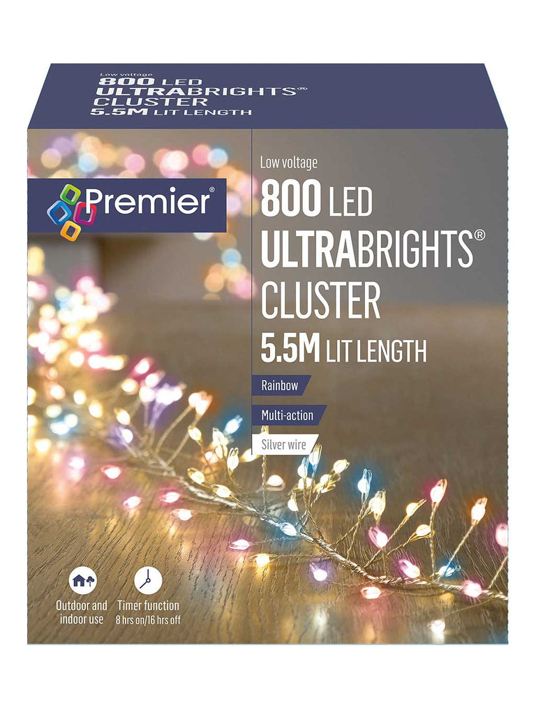 5.5M Ultrabrights Cluster with 800 Rainbow LEDs
