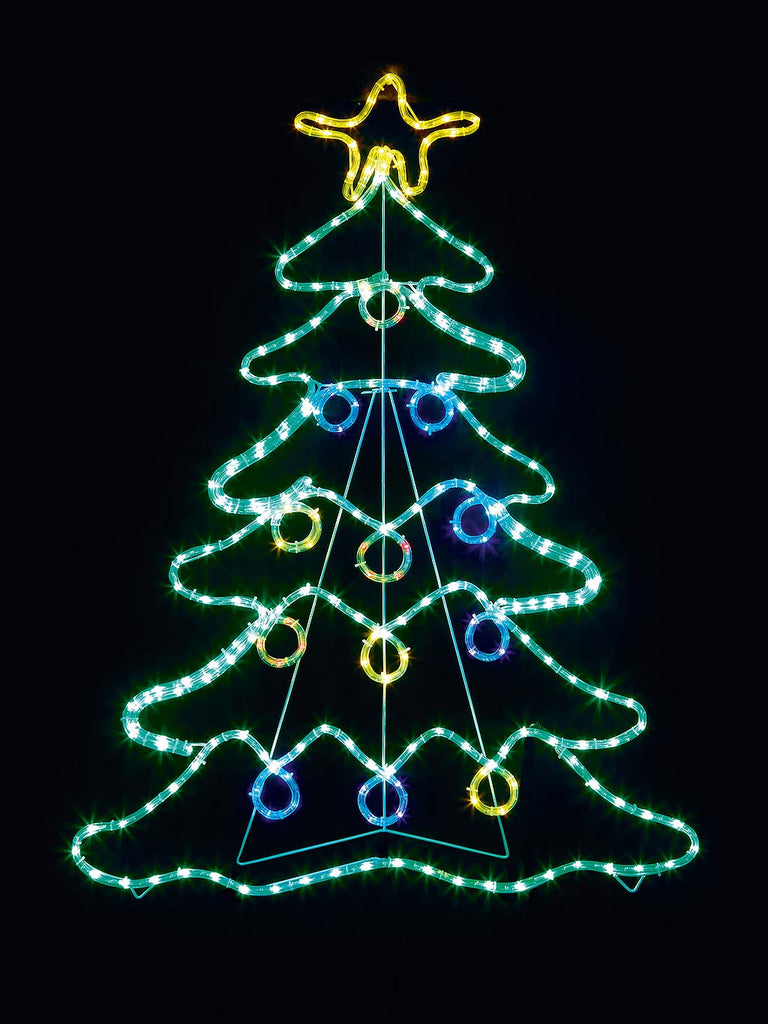 1.2M Christmas Tree Rope Light with 240 LEDs