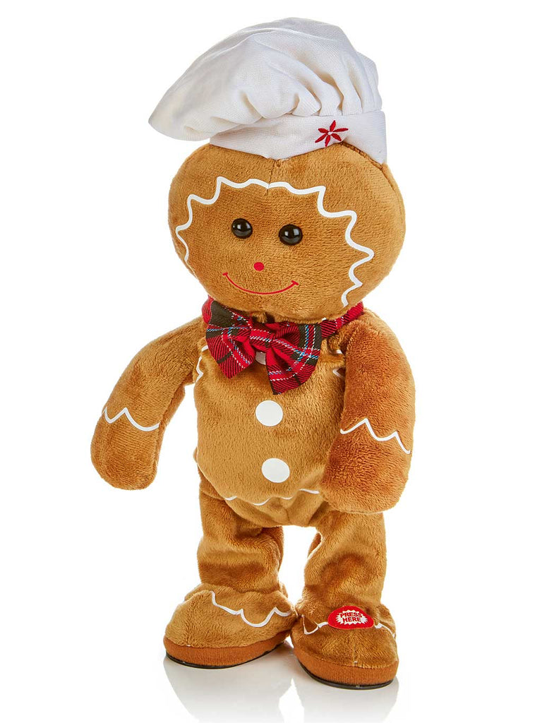 35cm Singing Gingerbread Man