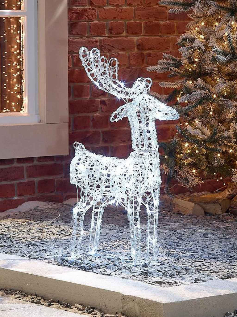 Miracle the 80cm Soft Acrylic Christmas Reindeer
