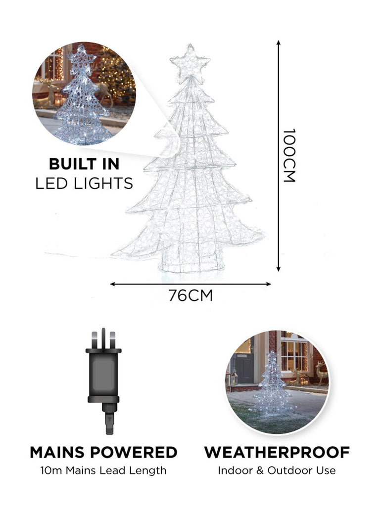 Led Acrylic Display Tree