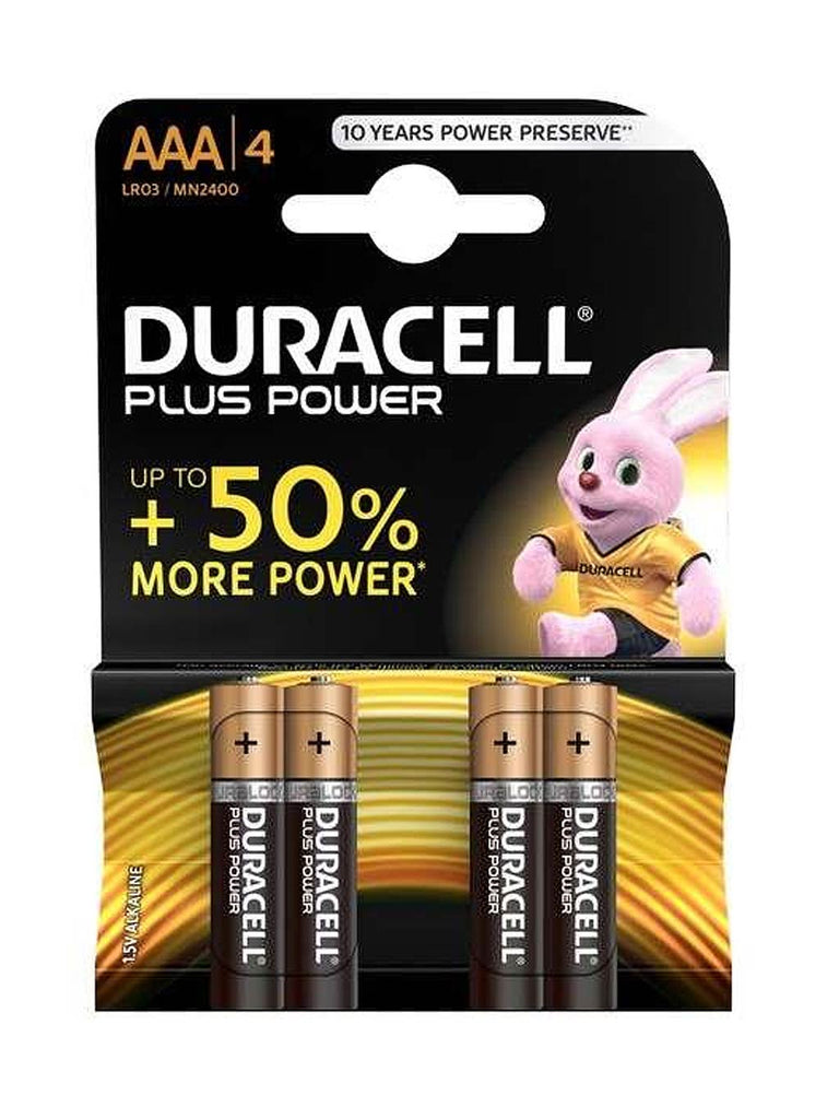 Duracell AAA 4pk Batteries - Plus Power