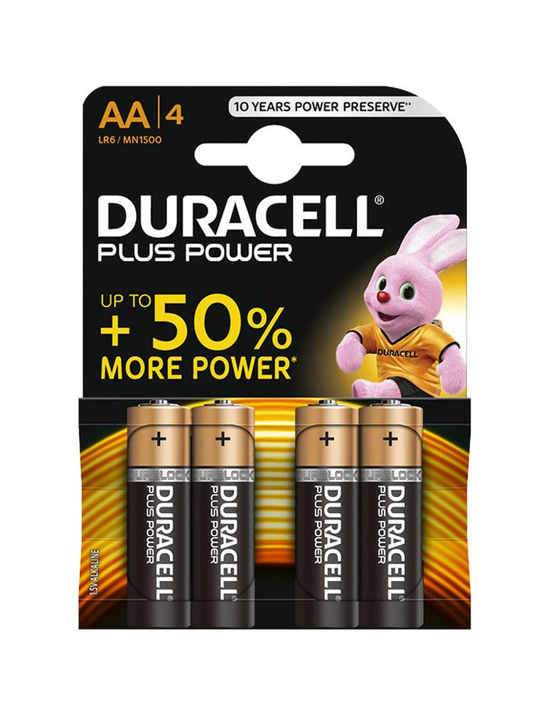 Duracell AA 4pk Batteries - Plus Power