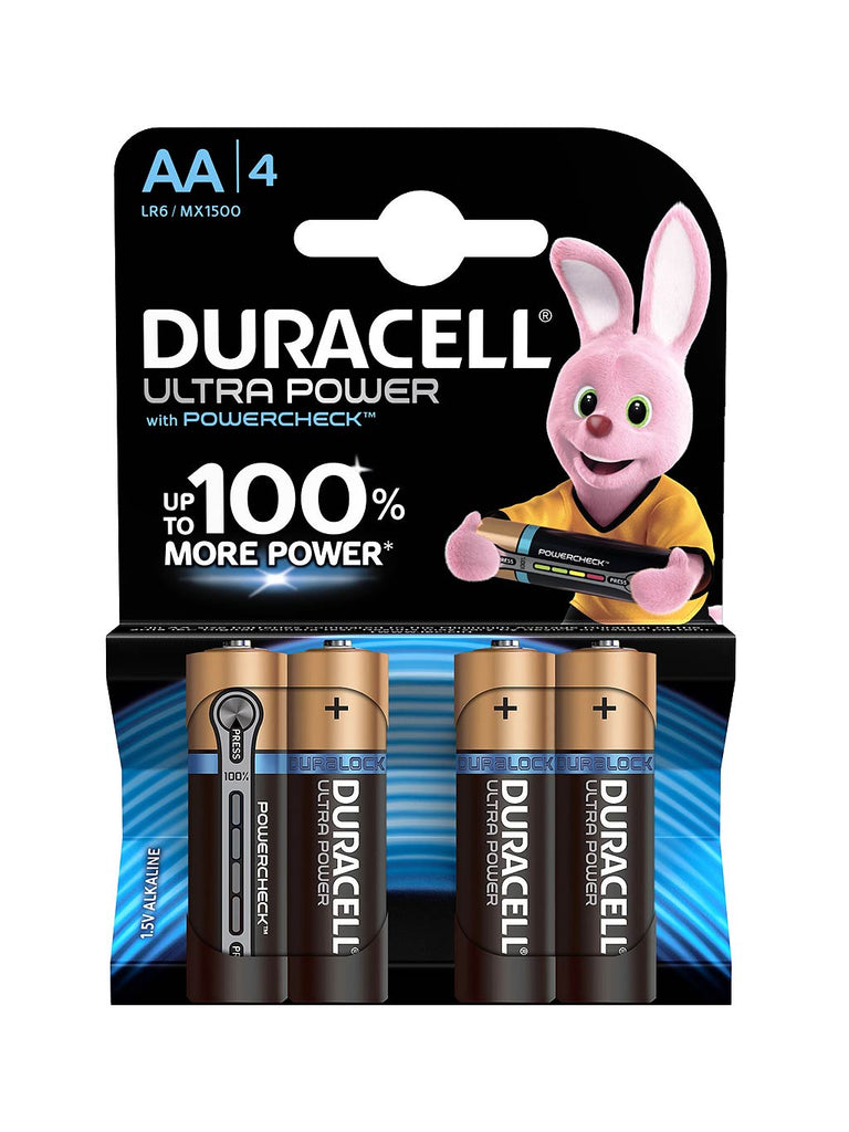 Duracell AA 4pk Batteries - Ultra Power