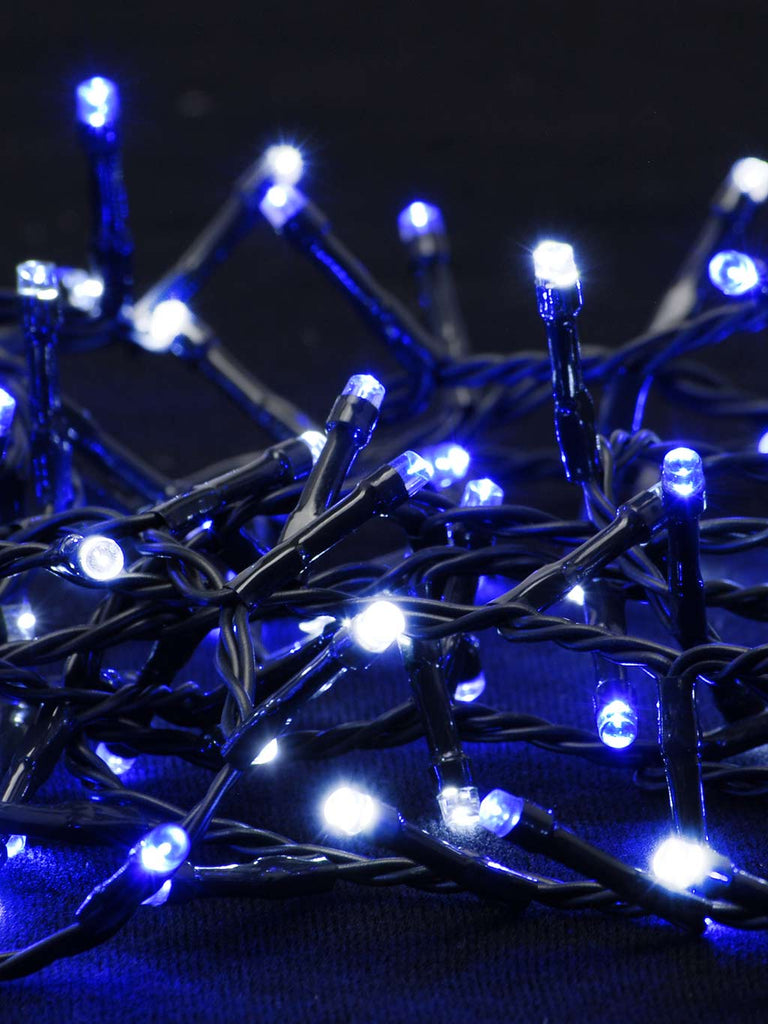 600 Arctic Firefly Lights - Blue/White LED
