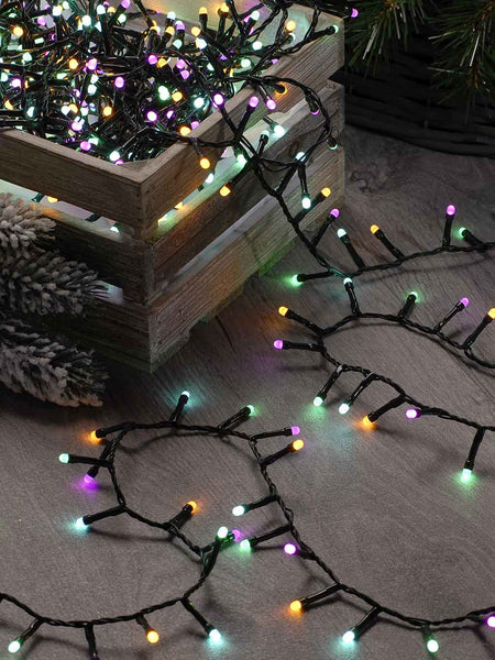 1000 LED Glow-Worm Lights - Aurora