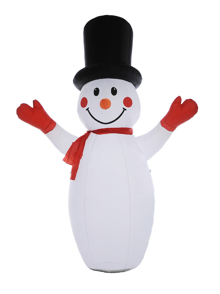 240cm Snowfall Inflatable Snowman