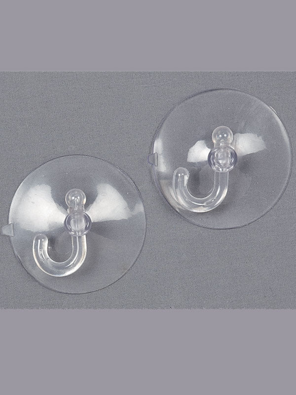 2 x 70mm Wreath Hanging Suction Cup With Hook