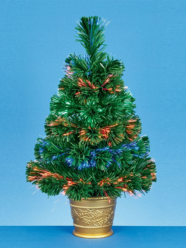 Battery fibre optic on sale christmas tree