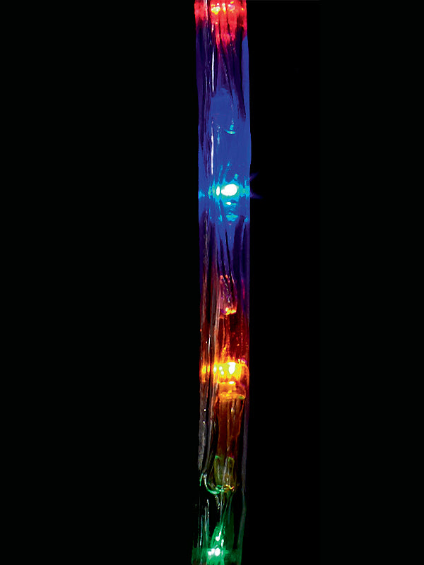 50M LED Multi-action Christmas Rope Light - Multi-colour 