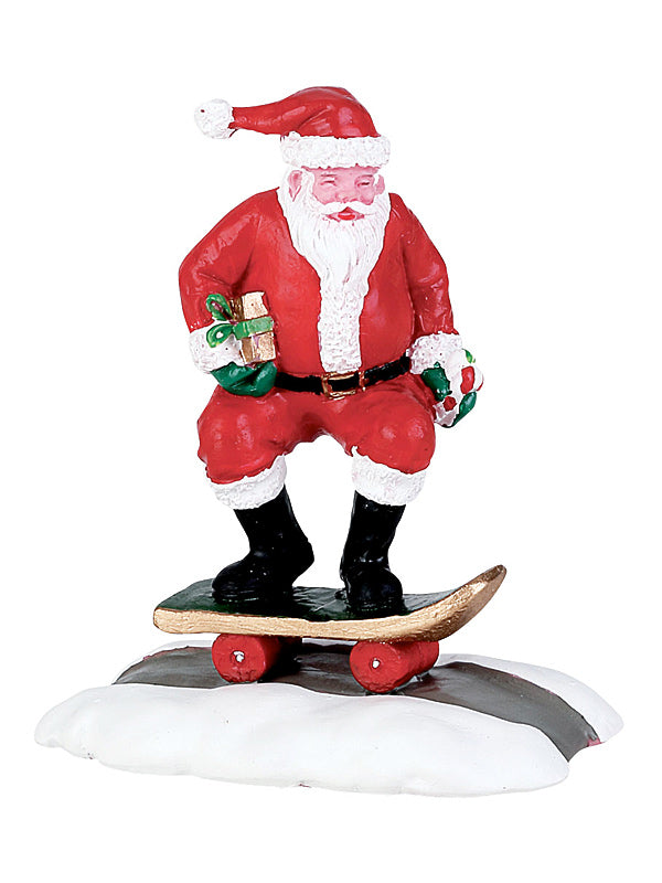 Skateboard Santa